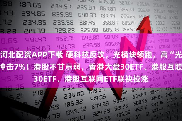 河北配资APP下载 硬科技反攻，光模块领跑，高“光”159363放量冲击7%！港股不甘示弱，香港大盘30ETF、港股互联网ETF联袂拉涨